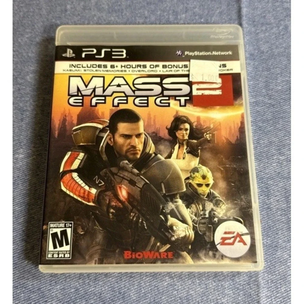 Lot of 4 Sony PS3 Games Brink Mass Effect‎ 2 Uncharted 3 Socom 4 CIB